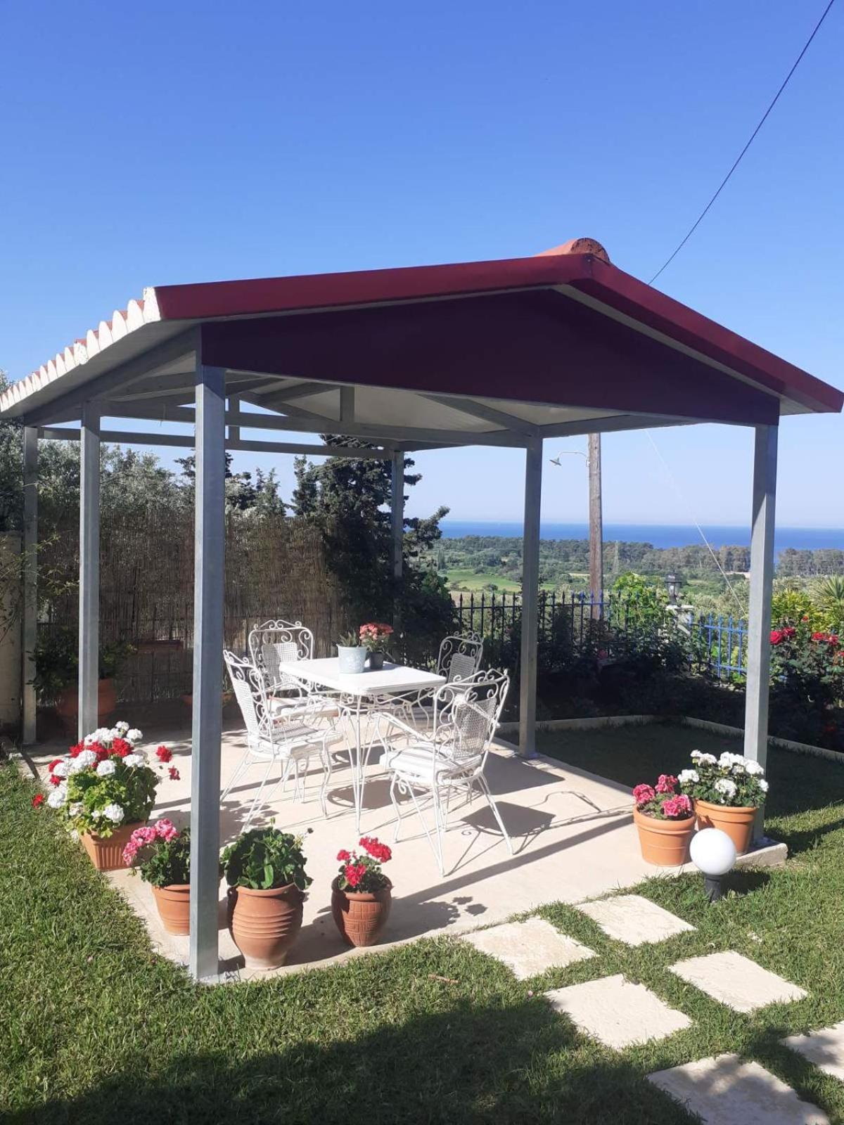 Simos' Sea View House Villa Nikopolis Exteriör bild